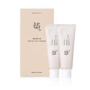 BEAUTY OF JOSEON -(2 packs) Sunscreen : Rice + Probiotics Set SPF50+ PA++